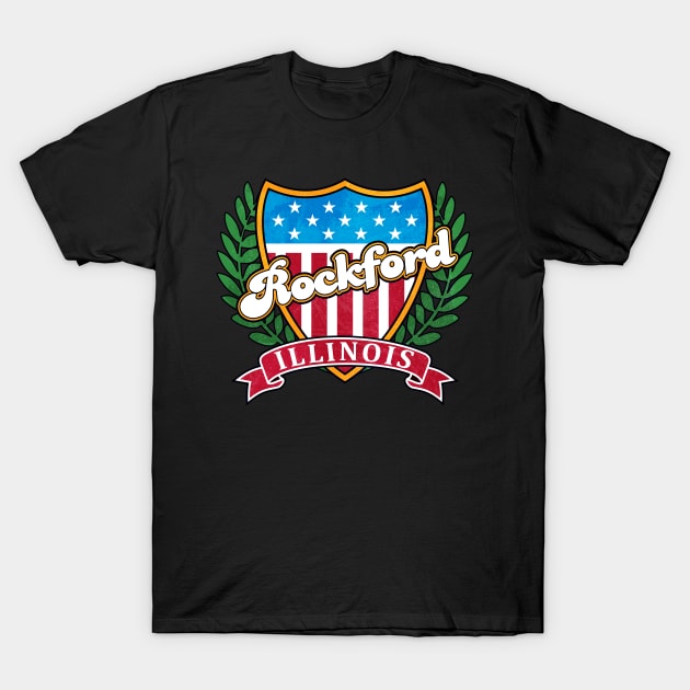 Rockford Illinois T-Shirt by Jennifer